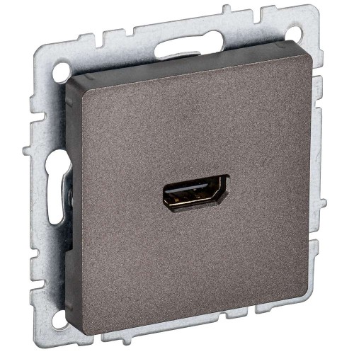 BRITE Розетка HDMI РHDMI-0-БрТБ темная бронза IEK BR-H10-K45, купить в Минске по самой низкой цене