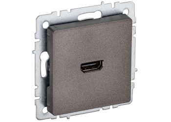 BRITE Розетка HDMI РHDMI-0-БрТБ темная бронза IEK BR-H10-K45