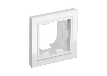 Рамка 1-постовая IEK Brite белая BR-M12-44-K01