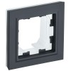 BRITE Рамка 1-местная IP44 РУ-1-БрГ-44 графит IEK BR-M12-44-K53, купить в Минске по самой низкой цене