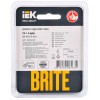 Рамка 1-постовая IEK Brite РУ-1-2-БрВа ваниль BR-M12-G-K10, купить в Минске по самой низкой цене