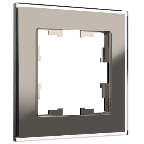 Рамка 1-постовая IEK Brite РУ-1-2-БрД дымчатая BR-M12-G-K30, купить в Минске по самой низкой цене