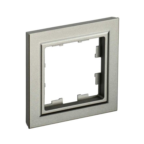 Рамка 1-постовая IEK Brite шампань BR-M12-K37, купить в Минске по самой низкой цене