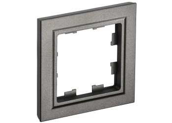 BRITE Рамка 1-местная РУ-1-БрТБ темная бронза IEK BR-M12-K45