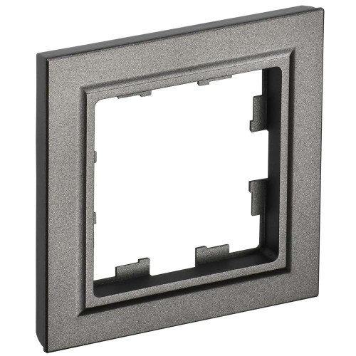 BRITE Рамка 1-местная РУ-1-БрТБ темная бронза IEK BR-M12-K45, купить в Минске по самой низкой цене