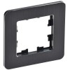 BRITE Рамка 1-местная РУ-1-1-Бр металл черный RE AL IEK BR-M12-M-21-K02, купить в Минске по самой низкой цене