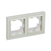 Рамка 2-постовая IEK Brite бежевая BR-M22-44-K10, купить в Минске по самой низкой цене