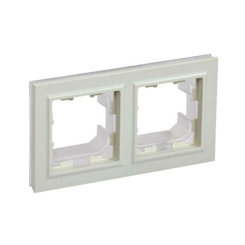Рамка 2-постовая IEK Brite бежевая BR-M22-44-K10, купить в Минске по самой низкой цене