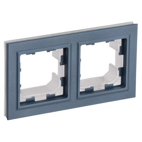BRITE Рамка 2-местная IP44 РУ-2-БрМ-44 маренго IEK BR-M22-44-K35, купить в Минске по самой низкой цене