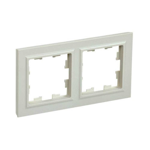 Рамка 2-постовая IEK Brite бежевая BR-M22-K10, купить в Минске по самой низкой цене
