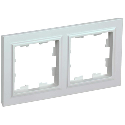 BRITE Рамка 2-местная РУ-2-БрЖ жемчуг IEK BR-M22-K36, купить в Минске по самой низкой цене