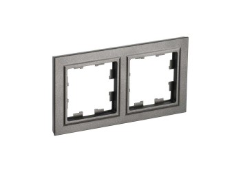 Рамка 2-постовая IEK Brite шампань BR-M22-K37