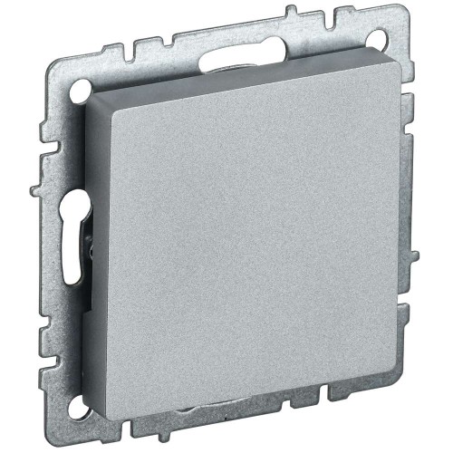 BRITE Заглушка с суппортом МЗ10-БрА алюминий IEK BR-PL10-K47, купить в Минске по самой низкой цене