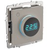BRITE Термостат электронный с индикацией ТС10-1-БрКр бежевый IEK BR-RT11-K10, купить в Минске по самой низкой цене