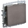 BRITE Выключатель 1-клавишный 10А ВС10-1-0-БрТБ темная бронза IEK BR-V10-0-10-K45, купить в Минске по самой низкой цене
