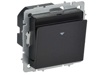 BRITE Выключатель карточный 30А ВС10-1-8-БрЧ черный IEK BR-V11-0-10-K02