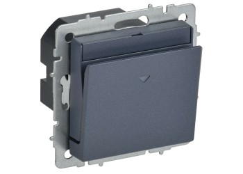 BRITE Выключатель карточный 30А ВС10-1-8-БрМ маренго IEK BR-V11-0-10-K35