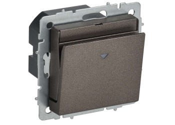 BRITE Выключатель карточный 30А ВС10-1-8-БрТБ темная бронза IEK BR-V11-0-10-K45
