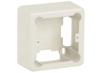 ELECOR Коробка универсальная КМКУ 85х85х42мм неразборная слоновая кость IEK CKK10D-U-2-K21