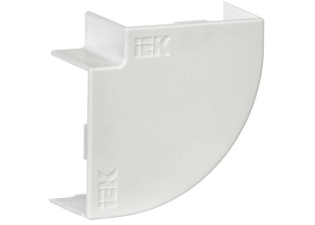 ELECOR Поворот на 90град КМП 25х16 белый (4шт/компл) IEK CKMP10D-P-025-016-K01