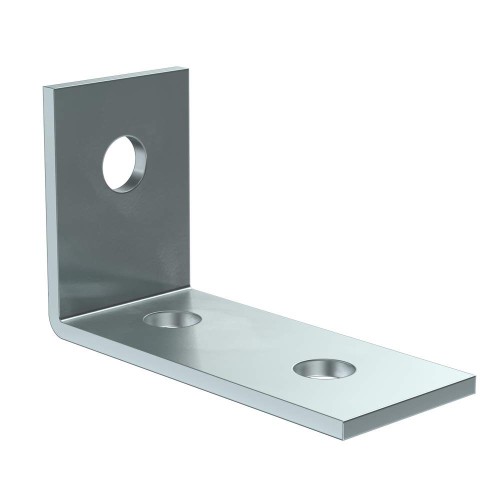 Уголок крепежный одинарный удлиненный для STRUT-профиля EZ IEK CLM50D-UOS-092-40, купить в Минске по самой низкой цене