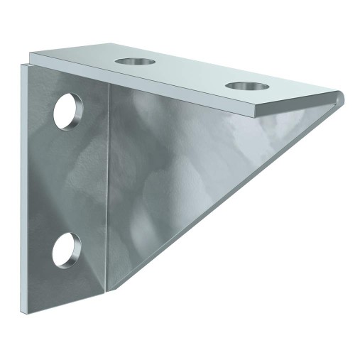 Уголок крепежный двойной усиленный для STRUT-профиля EZ IEK CLM50D-UUS-107-40, купить в Минске по самой низкой цене