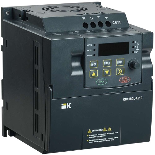 Преобразователь частоты CONTROL-A310 380В 3Ф 1,5кВт 3,7A IEK CNT-A310D33V015TEZ, купить в Минске по самой низкой цене