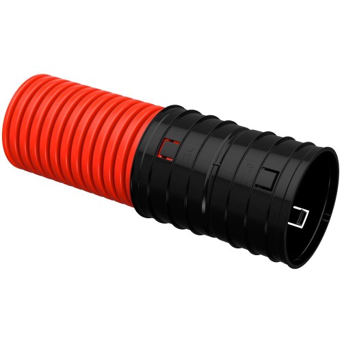 Труба гофрированная двустенная ПНД d=140мм красная (50м) IEK CTG12-140-K04-050-R, купить в Минске по самой низкой цене
