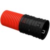 Труба гофрированная двустенная ПНД d=200мм красная (25м) IEK CTG12-200-K04-025-R, купить в Минске по самой низкой цене
