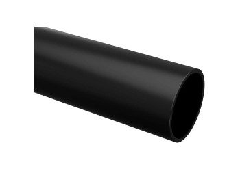 Труба гладкая жесткая ПВХ d=20мм черная 2м (50м/компл) IEK CTR10-020-K02-2-050