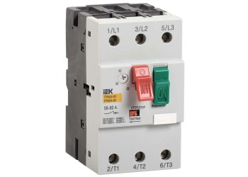 Пускатель ручной кнопочный ПРК64-25 In=25A Ir=16-25A 660В IEK DMS22-25