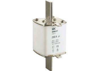 Плавкая вставка предохранителя ППНИ-37 габарит 2 250А IEK DPP40-250