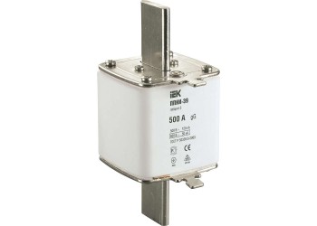 Плавкая вставка предохранителя ППНИ-39 габарит 3 500А IEK DPP50-500