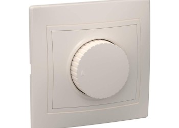 KVARTA Светорегулятор поворотный 400Вт ВСР10-1-0-ККм кремовый IEK EDK10-K33-03-DM