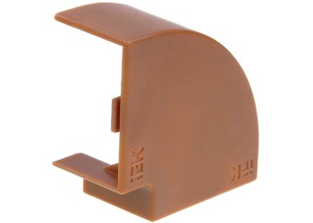 ELECOR Поворот 90град КМП 40х25 дуб (4шт/компл) IEK EL-KK10D-P-040-025-K11