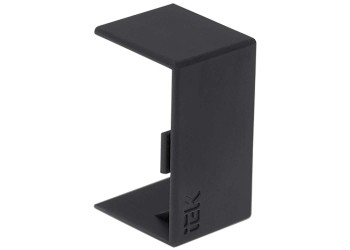 ELECOR Соединитель на стык КМС 20х10 черный (4шт/компл) IEK EL-KK10D-S-020-010-K02