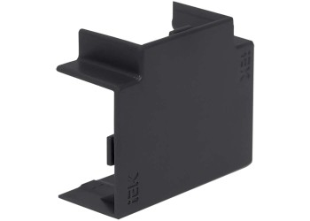 ELECOR Угол Т-образный КМТ 15х10 черный (4шт/компл) IEK EL-KK10D-T-015-010-K02