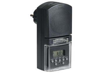 Розетка-таймер электронный РТЭ-3 1мин 7дн 140on/off 16А IP44 IEK ERT-10-1-16-N-01-5-44-K01