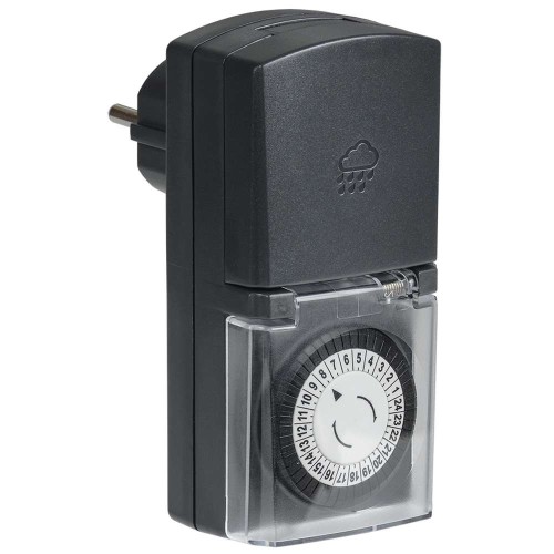 Розетка-таймер механический РТМ-4 30мин 24ч 48on/off 16А IP44 IEK ERT-20-1-16-S-30-0-44-K01, купить в Минске по самой низкой цене