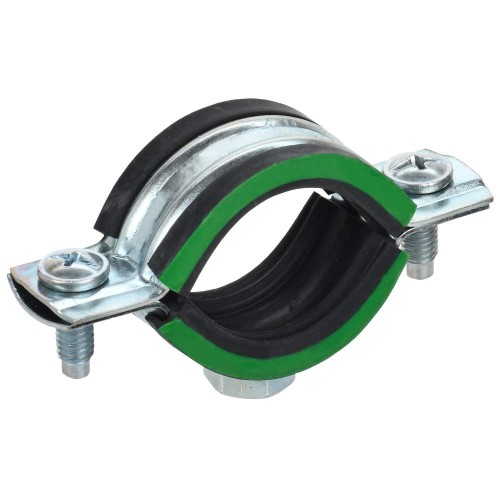 ELASTA Скоба металлическая двухкомпонентная с резиновым уплотнителем d=11-15мм IEK ET-MP40D-SK-011-02-270, купить в Минске по самой низкой цене