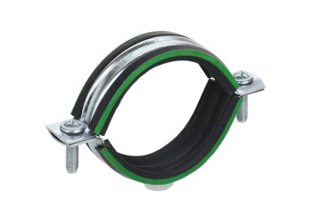 ELASTA Скоба металлическая двухкомпонентная с резиновым уплотнителем d=60-65мм IEK ET-MP40D-SK-059-02-040