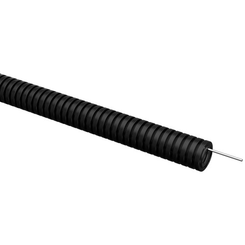 ELASTA Труба гофрированная ПВХ d=20мм с зондом черная (100м) IEK ET-TG21-121-020-100-K02, купить в Минске по самой низкой цене