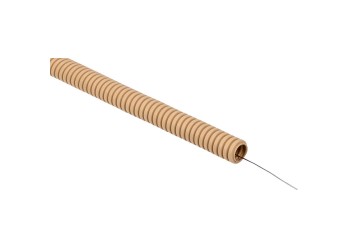 ELASTA Труба гофрированная ПВХ d=25мм с зондом сосна (25м) IEK ET-TG21-121-025-025-K34