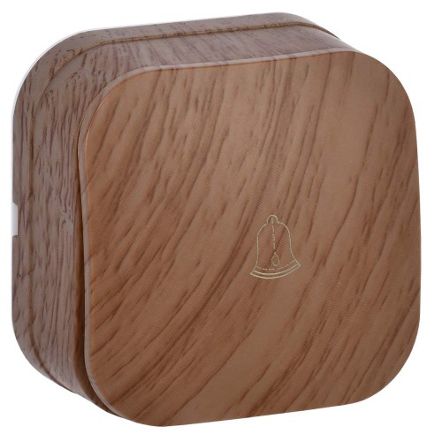 GLORY Выключатель 1-клавишный для открытой установки самовозвратный 10А ВСс20-1-0-ХД дуб IEK EVH14-K24-10, купить в Минске по самой низкой цене