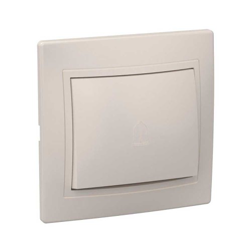 Переключатель одноклавишный проходной IEK Kvarta кремовый EVK12-K33-10-DM, купить в Минске по самой низкой цене