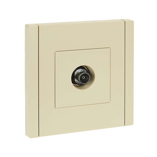 FORTE&PIANO Розетка TV оконечная FP428 ваниль IEK FP-A10-O-K10, купить в Минске по самой низкой цене