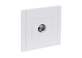 FORTE&PIANO Розетка TV проходная FP229 белый IEK FP-A10-P-K01