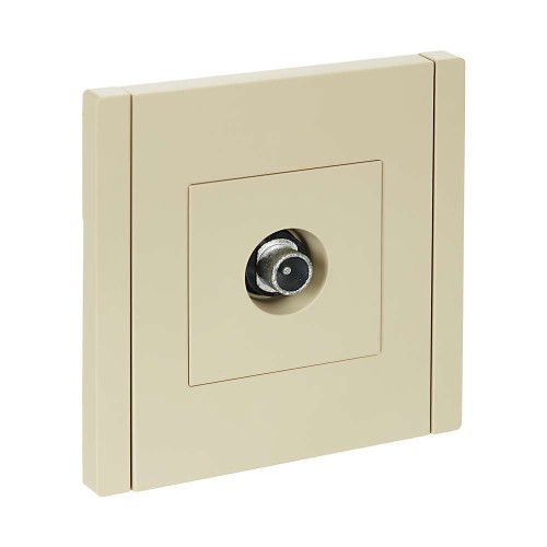 FORTE&PIANO Розетка TV проходная FP429 ваниль IEK FP-A10-P-K10, купить в Минске по самой низкой цене