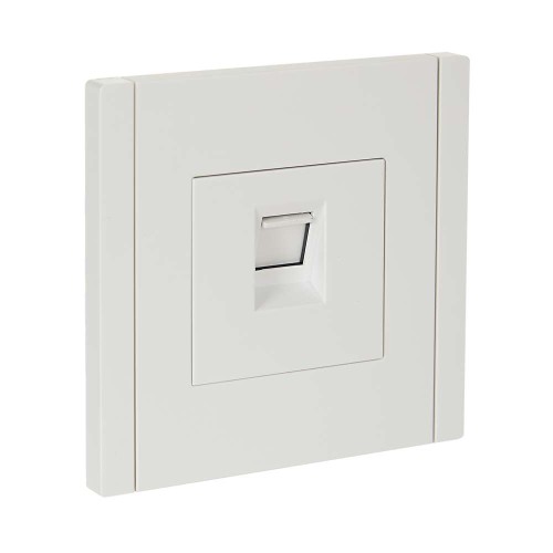 FORTE&PIANO Розетка компьютерная RJ45 кат.6 FP231 белый IEK FP-K10-2-K01, купить в Минске по самой низкой цене