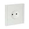 FORTE&PIANO Розетка 1-местная без заземления без защитных шторок винтовое крепление 10А FP218 белый IEK FP-R10-10-K01, купить в Минске по самой низкой цене